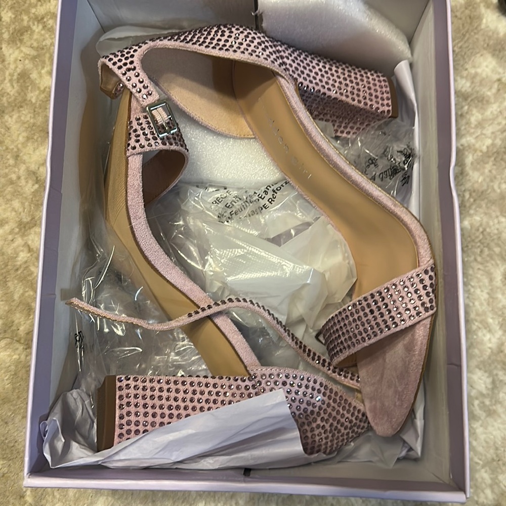 Madden girl studded heels.